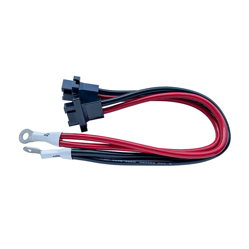 High-voltage box output power wiring harness