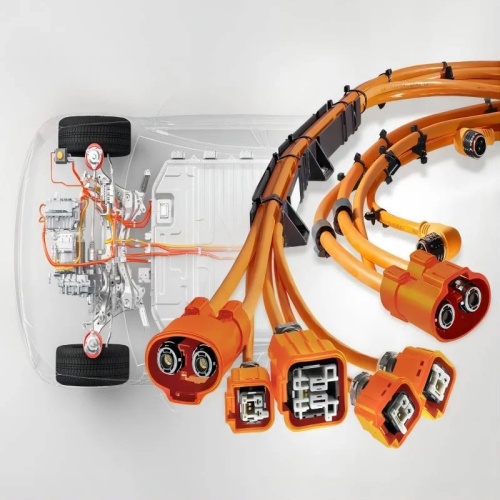 The design and selection of high-voltage wiring harnesses and connectors for new energy vehicles